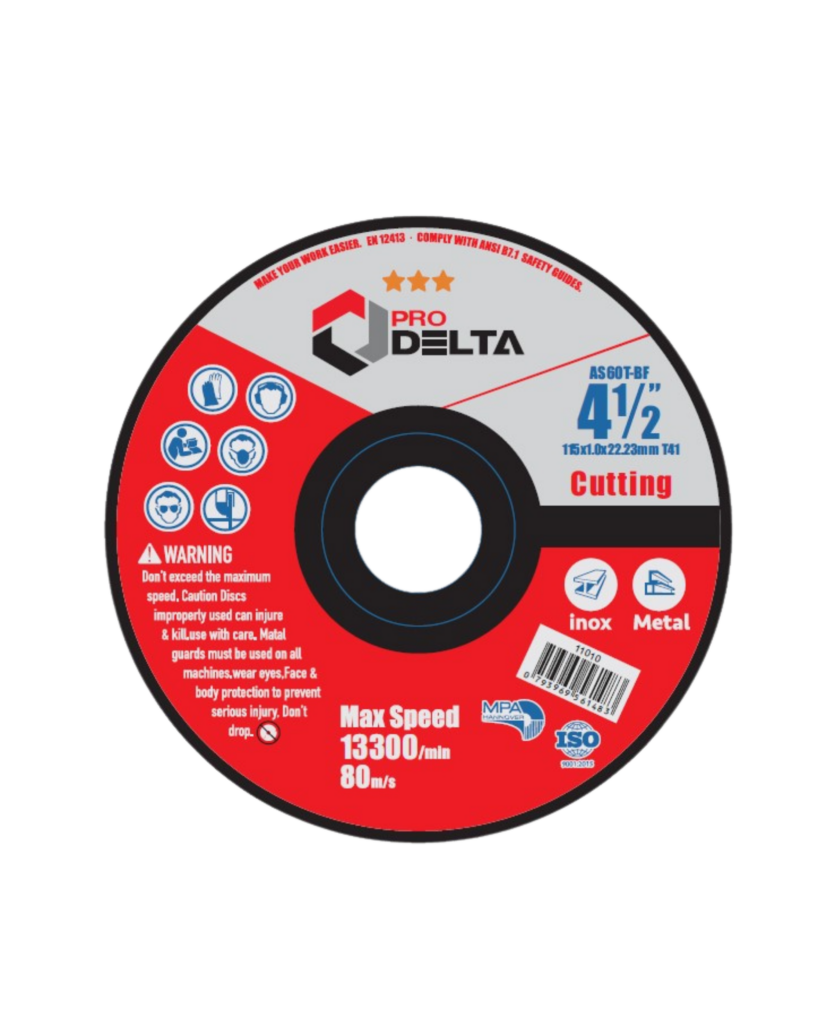 Disco de corte Pro Delta 4 1/2" x 1mm