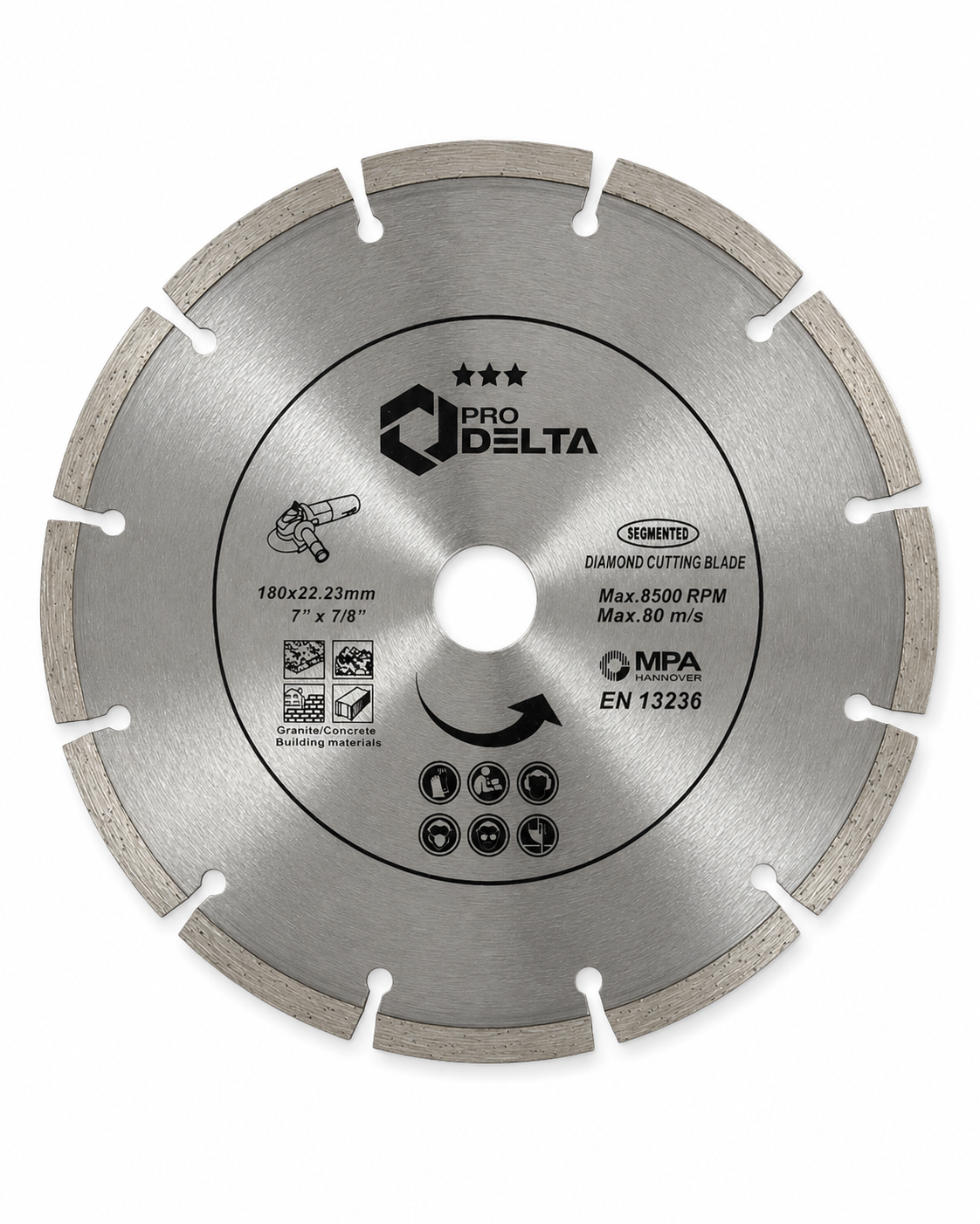 fjm ddi 014 disco diamantado segmentado 7 fjm ddi 014 disco diamantado segmentado 7
