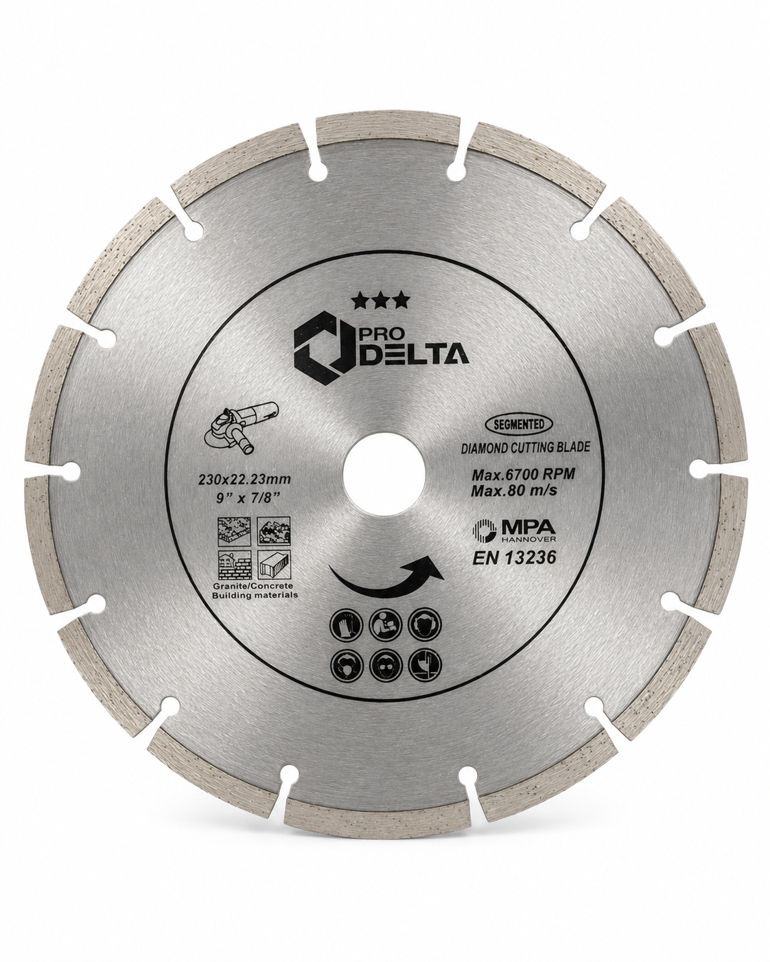 fjm ddi 015 disco diamantado segmentado 9 fjm ddi 015 disco diamantado segmentado 9