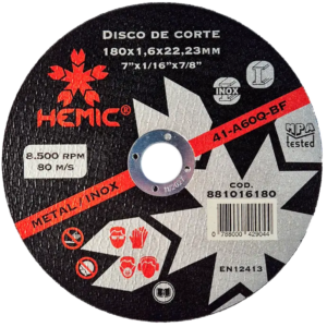 fjm abr 001 disco de corte para metal