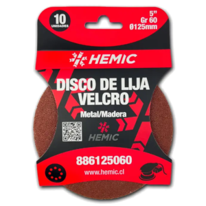 fjm abr 011 disco de lija respaldo velcro