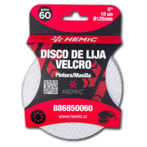 fjm abr 012 disco de lija velcro para pintura
